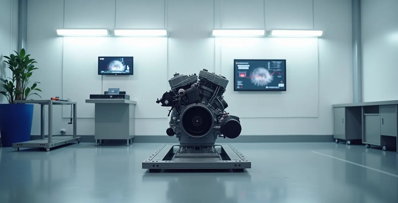 Comparaison visuelle des courbes de couple diesel et essence pour l'économie de carburant